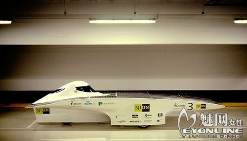Nuna4型太阳能汽车