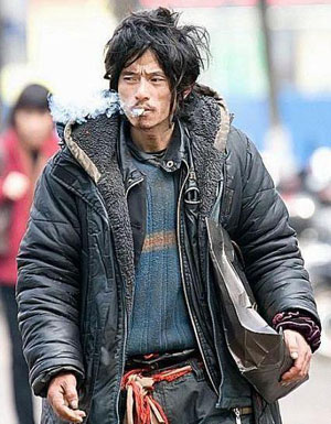 混搭风格乞丐龟头炎