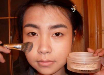 暖调橙色阳光美妆 就是这个范儿